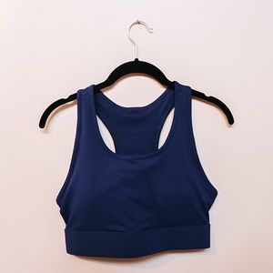 Fabletics Mila Sports Bra (Navy - M)